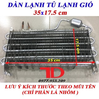 Dàn lạnh tủ quạt gió 35x17.5 cm