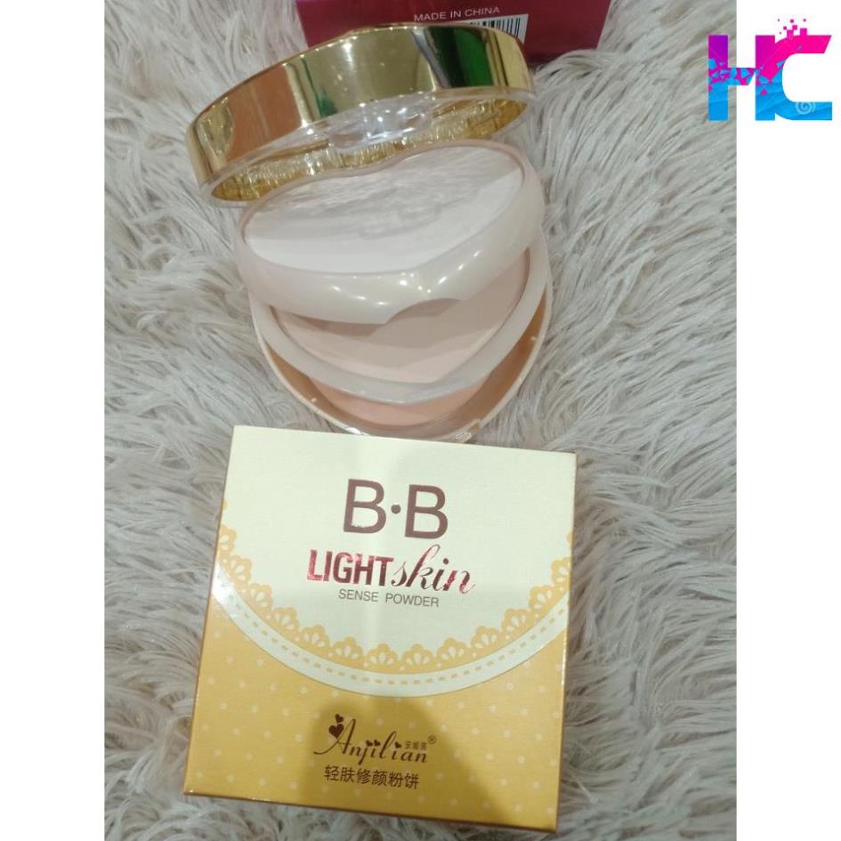 Phấn Phủ BB 2 Tầng Tặng Kèm Bông Phấn Siêu Mềm Mịn Lên Tone Đẹp  - hang_chuan