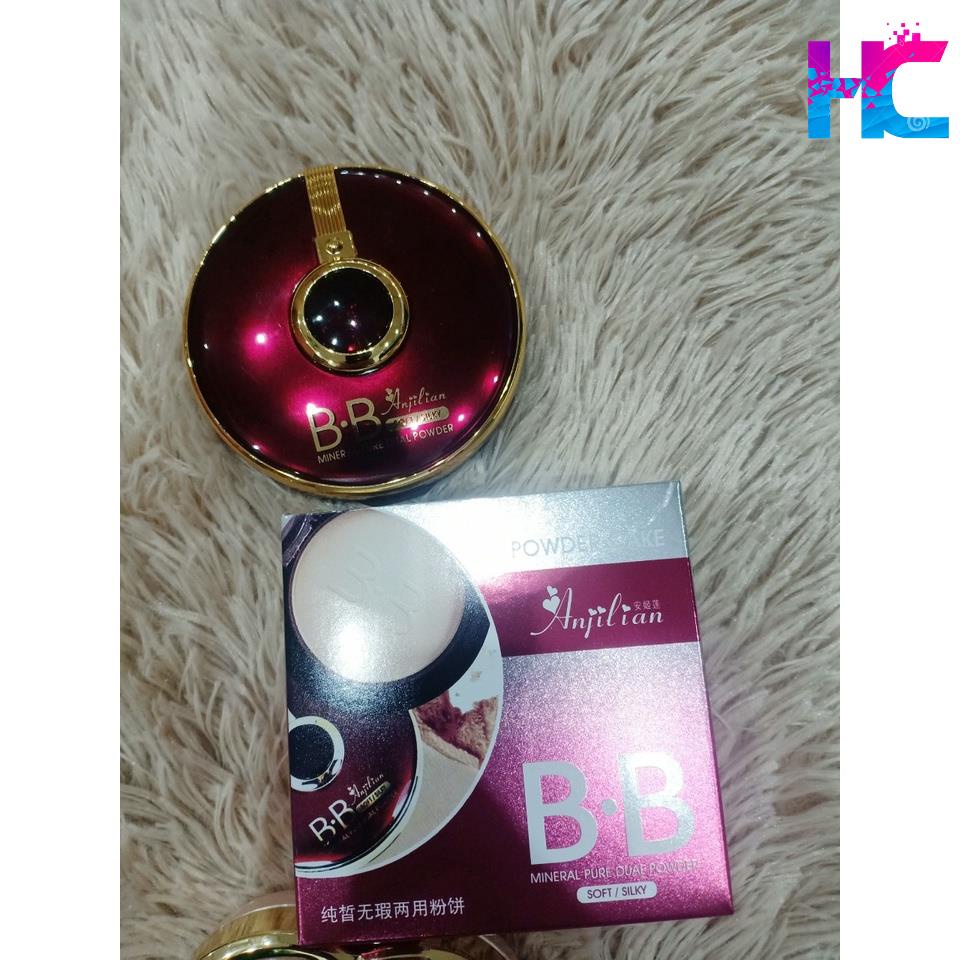 Phấn Phủ BB 2 Tầng Tặng Kèm Bông Phấn Siêu Mềm Mịn Lên Tone Đẹp  - hang_chuan