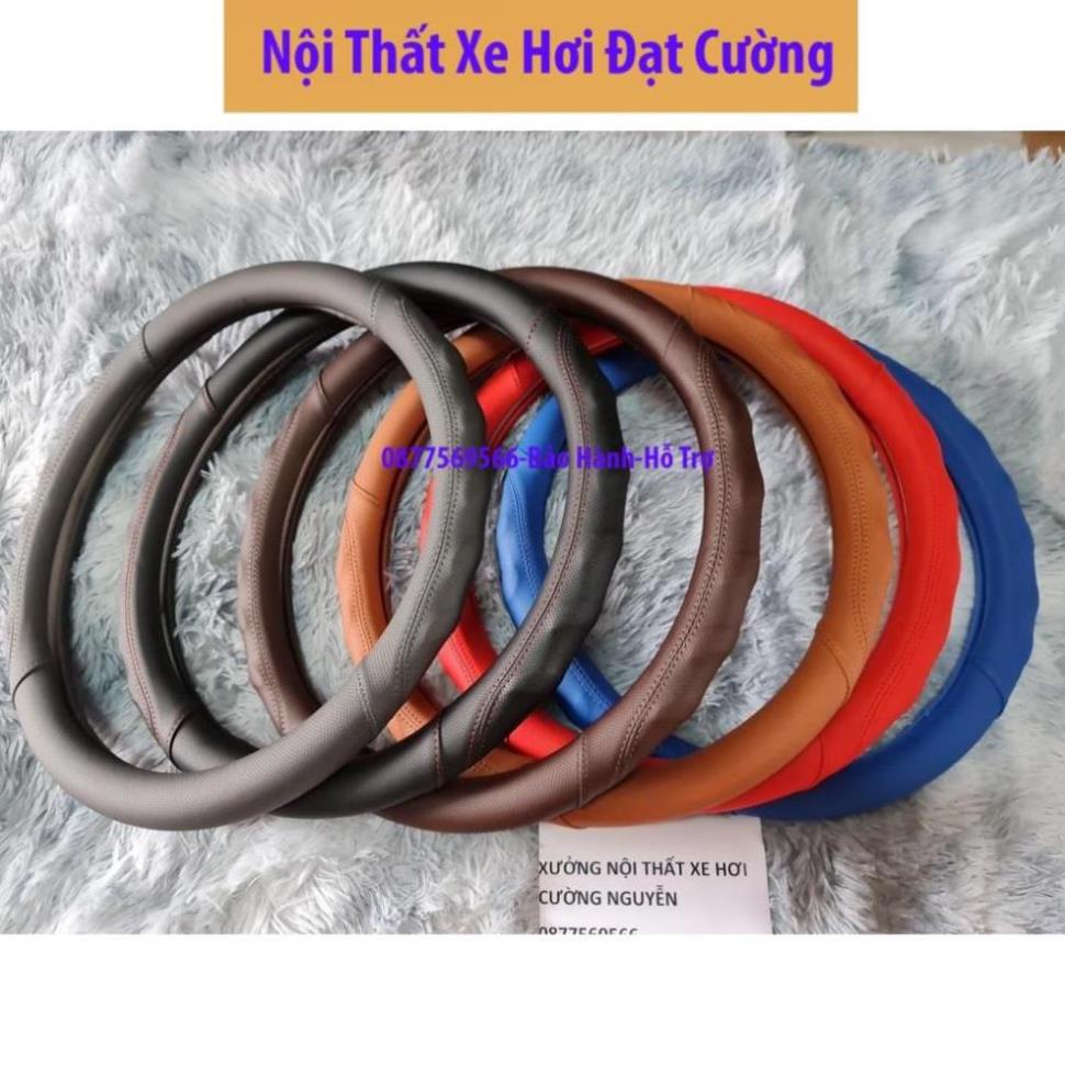 Bọc Vô Lăng Da Bò 100% Thiết Kế Đẹp Êm Tay Thoáng Khí,Hàng Đẹp Bảo Hành 3 Năm 1 Đổi 1 | BigBuy360 - bigbuy360.vn