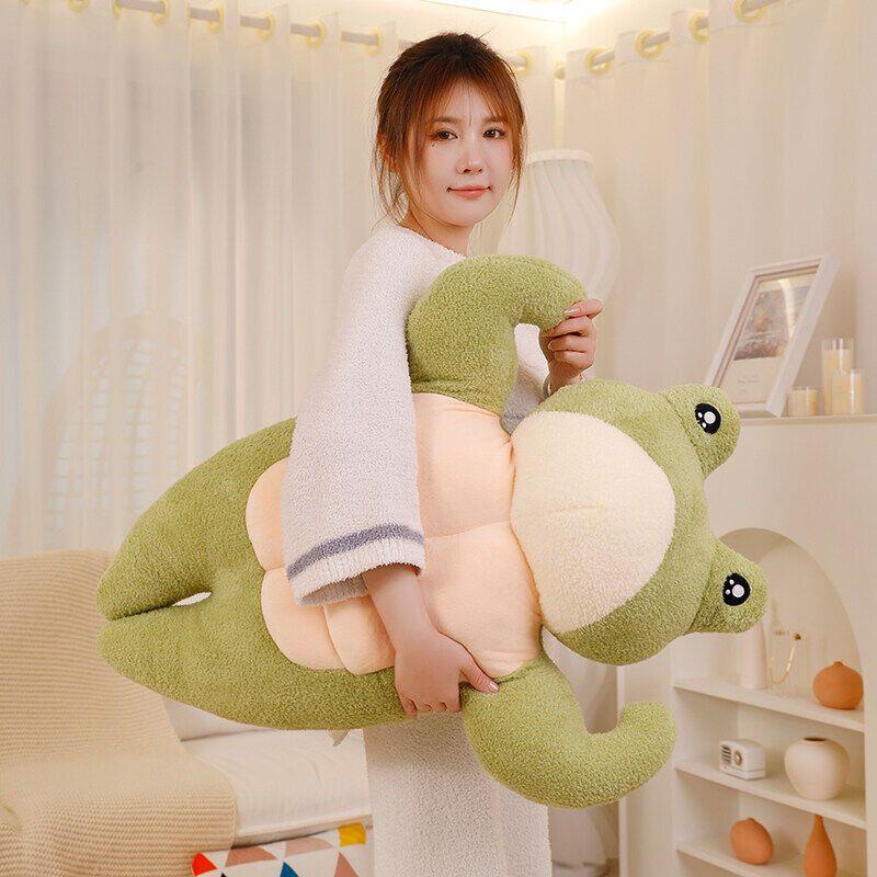 Thú Nhồi Bông Hình Ếch Cơ Bắp Dễ Thương Cho Bé
