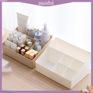 Hộp 6 ngăn đựng mỹ phẩm trang điểm/văn phòng phẩm gọn gàng tiện lợi