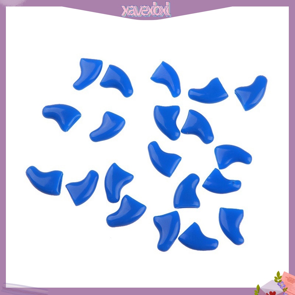 Bộ 20 móng giả cho chó mèo kèm keo dán tiện lợi