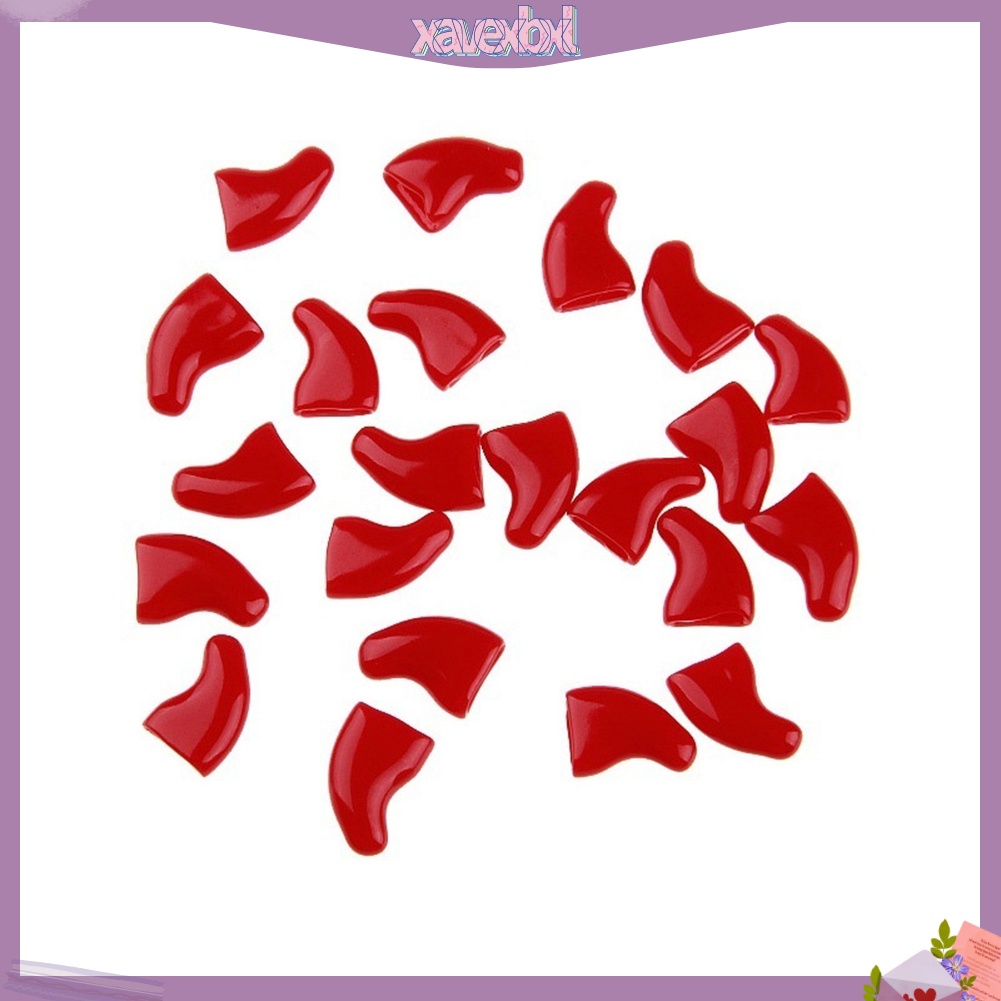 Bộ 20 móng giả cho chó mèo kèm keo dán tiện lợi