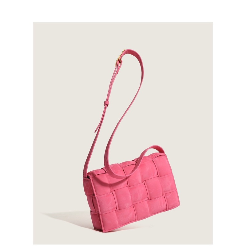 túi xách da mịn đan chéo size 20cm