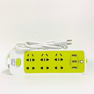Ổ điện đa năng chống giật 3 cổng usb và 9 ổ cắm.