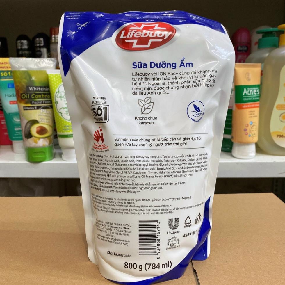 Sữa tắm Lifebuoy túi 800g