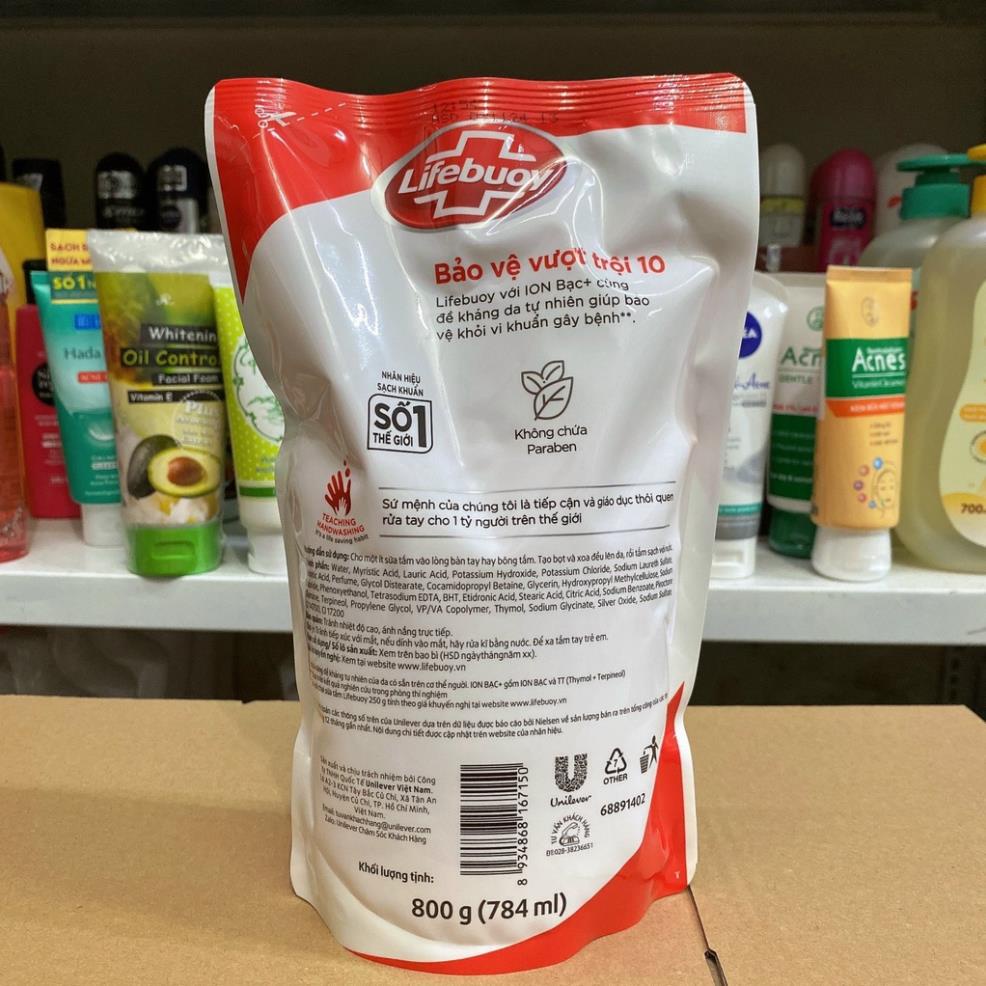Sữa tắm Lifebuoy túi 800g