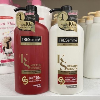 Combo dầu gội 425ml và dầu xả 400ml tresemme thailand