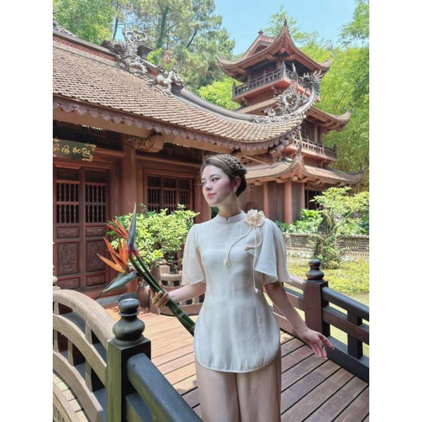 Pháp phục đi chùa cao cấp - AB12