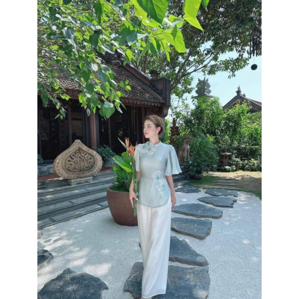 Pháp phục đi chùa cao cấp - AB12