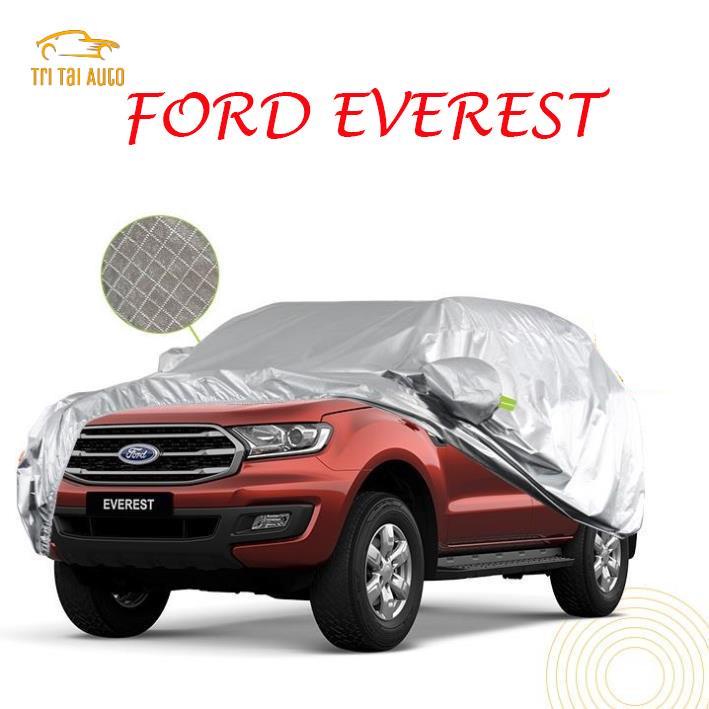 Bạt che phủ xe ô tô 7 chỗ Ford Everest chống nắng mưa - bạt trùm xe ô tô 3 lớp chống nóng không thấm nước