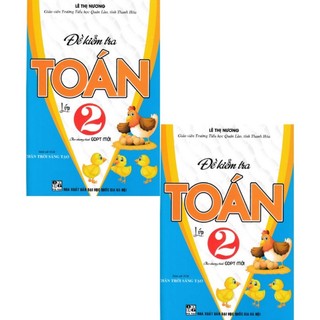 Sách - đề kiểm tra toán lớp 2