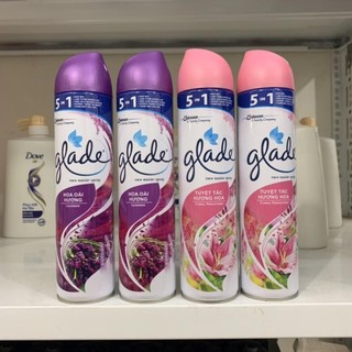 Xịt thơm phòng glade hương lavender &hương hoa 280g thái lan