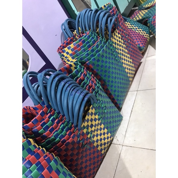 giỏ Đan nhựa thủ công nghiệp lớn