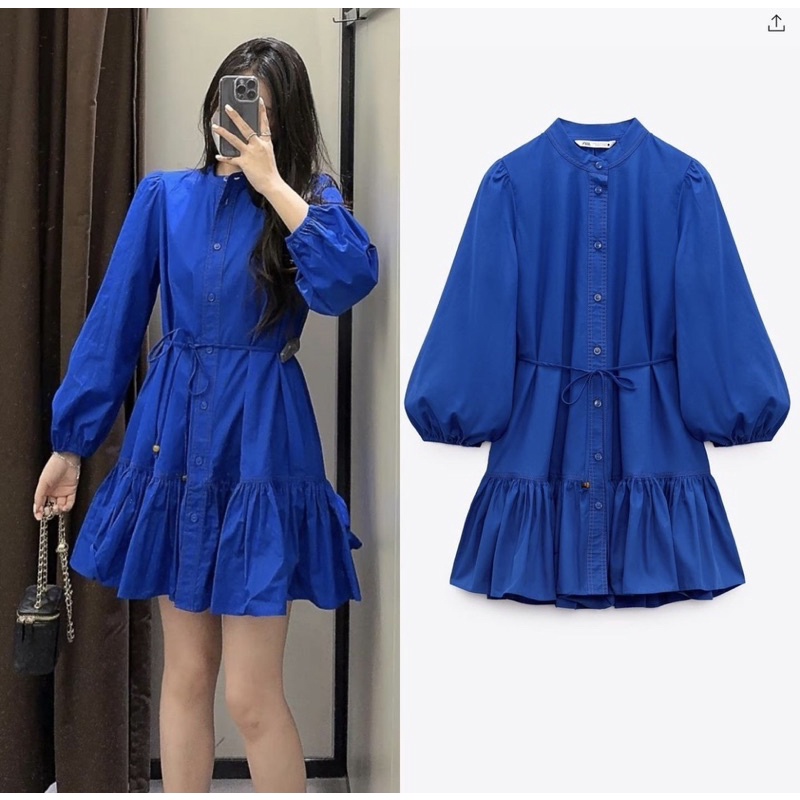 Đầm ZR dáng baby doll tôn da xinh xắn