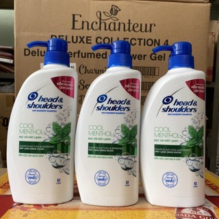 Dầu gội Head and Shoulder bạc hà mát lạnh 625ml