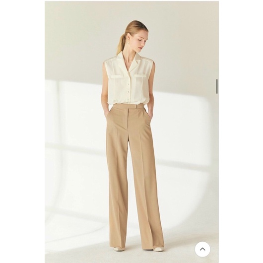 BEUCLOSET - Áo sơ mi sát nách chất linen tơ mềm mịn lên form cực xinh