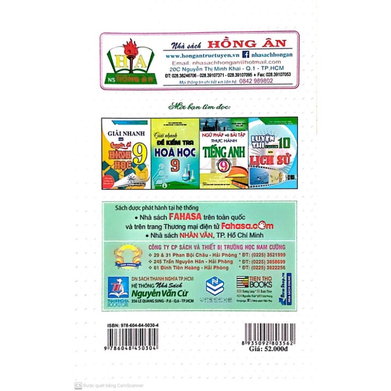 Sách - Giải sách bài tập Hóa Học lớp 9