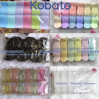 Set 12 chiếc kẹp tóc càng cua 5 răng, 3 răng nhựa nhám màu đen và nhiều màu sắc cho nữ SHBK017