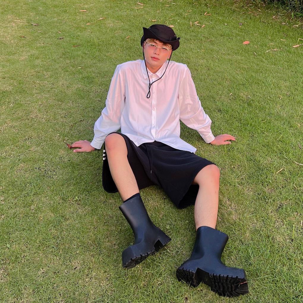 Áo Sơmi Trắng Tay Phồng Nam Nữ Hàng thiết kế - Mullet