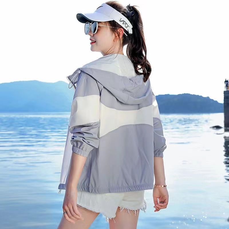 Áo Khoác Chống Nắng Dáng Rộng Siêu Mỏng Thoáng Khí Thời Trang Mùa Hè 2023 Phong Cách Mới Cho Nữ