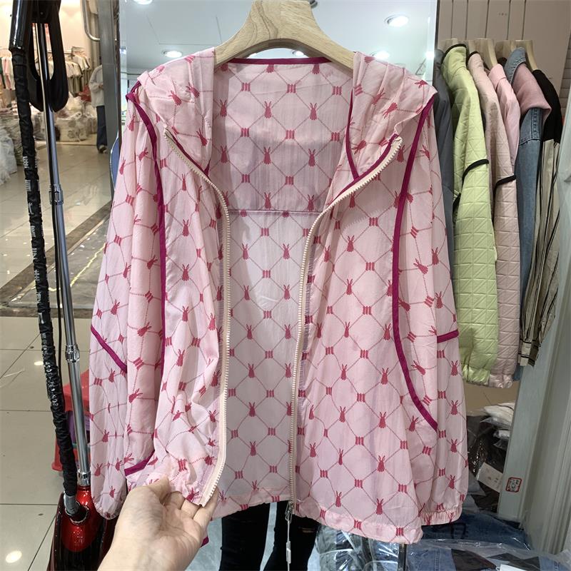 Áo Khoác Chống Nắng Dáng Rộng Siêu Mỏng Thoáng Khí In Họa Tiết Thời Trang Mùa Hè 2023 Dành Cho Bạn Nữ