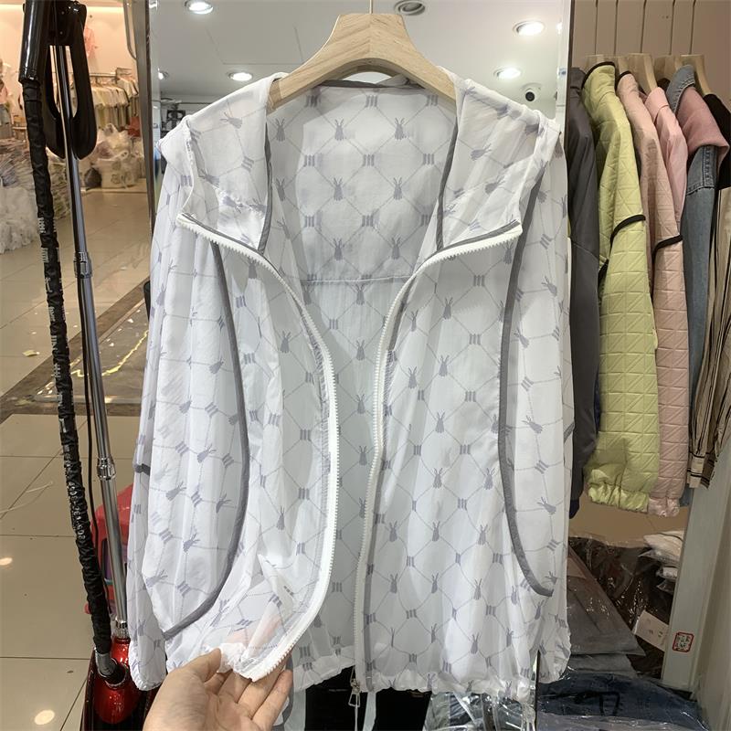 Áo Khoác Chống Nắng Dáng Rộng Siêu Mỏng Thoáng Khí In Họa Tiết Thời Trang Mùa Hè 2023 Dành Cho Bạn Nữ