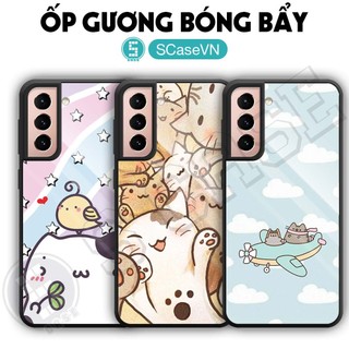 [Ốp Gương Samsung S22/ S22 Plus/ S22 Ultra/ S21/ S21 Plus/ S21 Ultra] C019 C021 C023