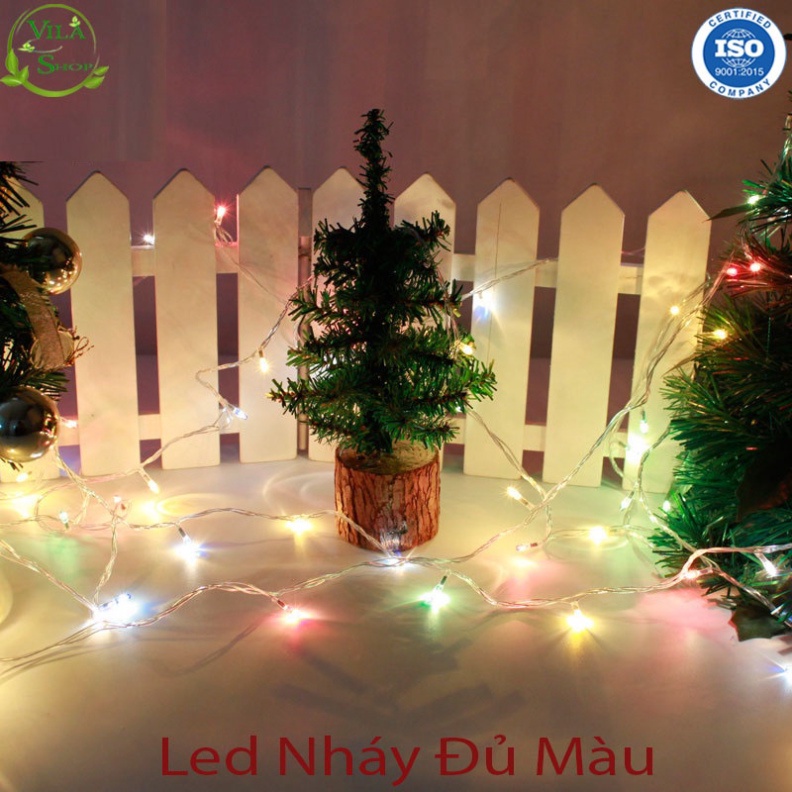 Màu Vàng ] Đèn Nháy Trang Trí, , Nháy Trang Trí Màu Vàng 20m - 10m - 5m0