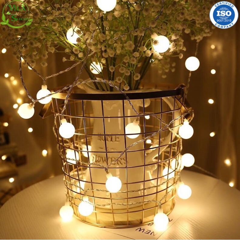 Màu Vàng ] Đèn Nháy Trang Trí, , Nháy Trang Trí Màu Vàng 20m - 10m - 5m0