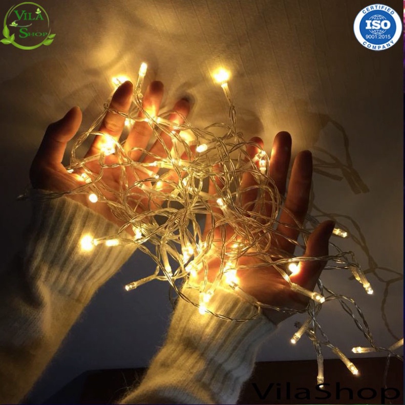 Màu Vàng ] Đèn Nháy Trang Trí, , Nháy Trang Trí Màu Vàng 20m - 10m - 5m0