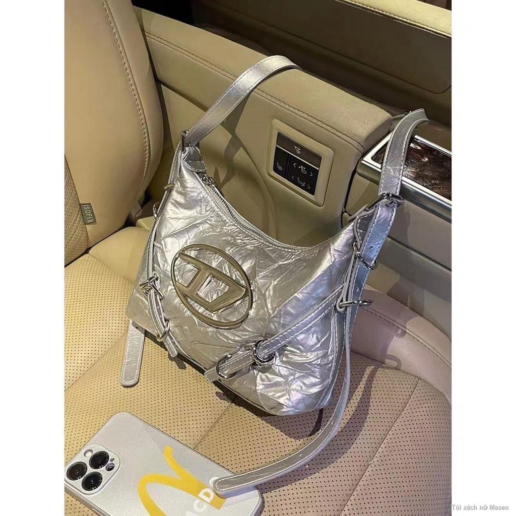 Túi leng keng bạc Túi Messenger Túi tote dung tích lớn Túi xe máy Túi sát nách🌸HÀNG CÓ SẴN🌸