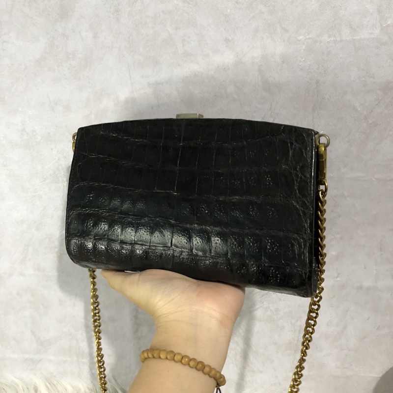 Túi si hiệu da c.á 🐊