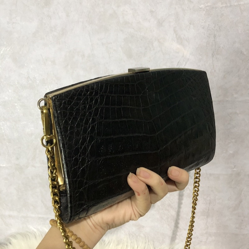 Túi si hiệu da c.á 🐊