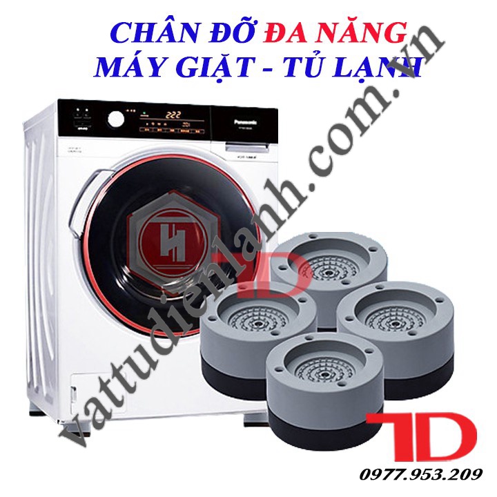 Chân đế chống rung máy giặt, chân đỡ đa năng - Vật Tư Điện Lạnh