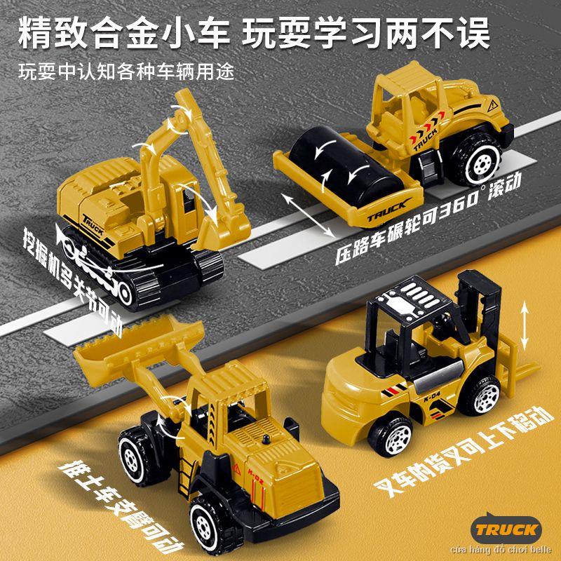 ☼ Bộ đồ chơi hợp kim xe tải công-ten-nơ cho trẻ em🚒HÀNG CÓ SẴN🚔