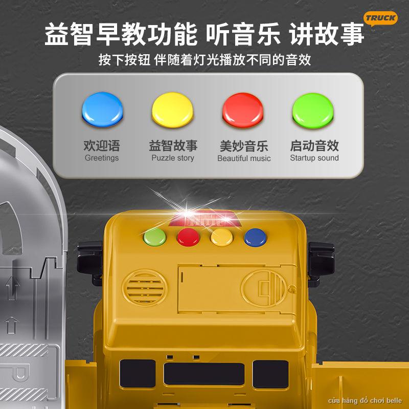 ☼ Bộ đồ chơi hợp kim xe tải công-ten-nơ cho trẻ em🚒HÀNG CÓ SẴN🚔