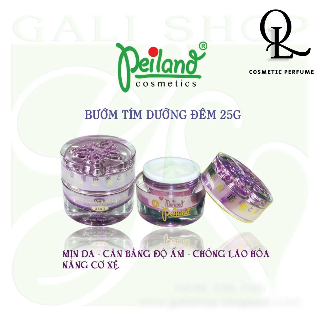 Kem Dưỡng Ban Đêm PEILAND Regeneration Cream 3 in 1 Bướm Tím