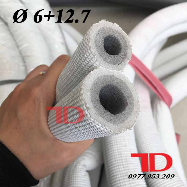 Ống bảo ôn lắp điều hòa máy lạnh các size cỡ
