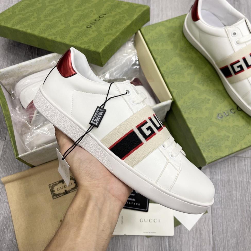 giày_gucci ace, giày thể thao_gucci đai chun giày GC hàng cao cấp sang trọng đầy đủ phụ kiện túi xách, full size nam nữ. | BigBuy360 - bigbuy360.vn