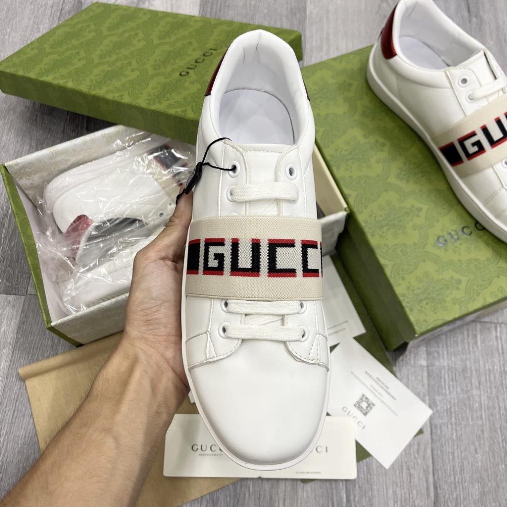 giày_gucci ace, giày thể thao_gucci đai chun giày GC hàng cao cấp sang trọng đầy đủ phụ kiện túi xách, full size nam nữ. | BigBuy360 - bigbuy360.vn