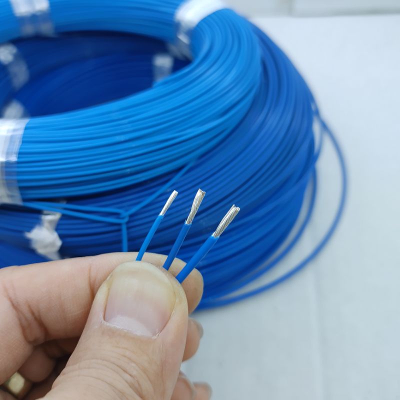 Dây điện Teflon lõi đồng mạ bạc 20AWG, 18AWG, 16AWG