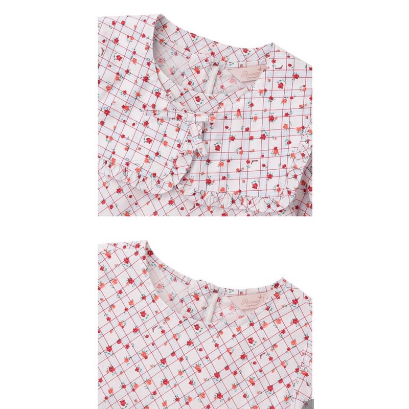 Váy hoa nhí 2 màu xuất Hàn cho Bé