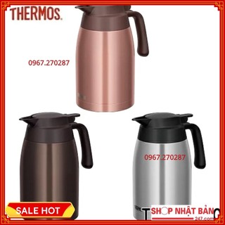 Chính hãng -Phích ủ Nước giữ nhiệt 2 chiều nóng lạnh Thermos Dung Tích TTB - 1500 Nhật Bản