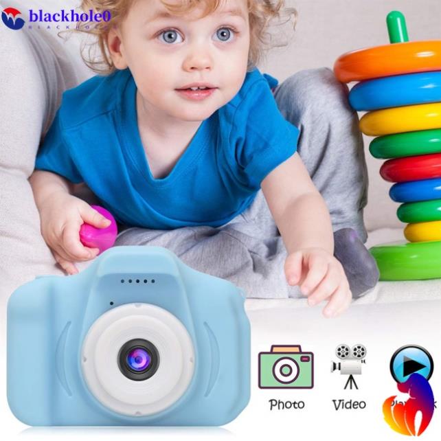Máy Quay Video Kỹ Thuật Số Mini Thông Minh Màn Hình Hd Có Thể Sạc Lại Cho Bé