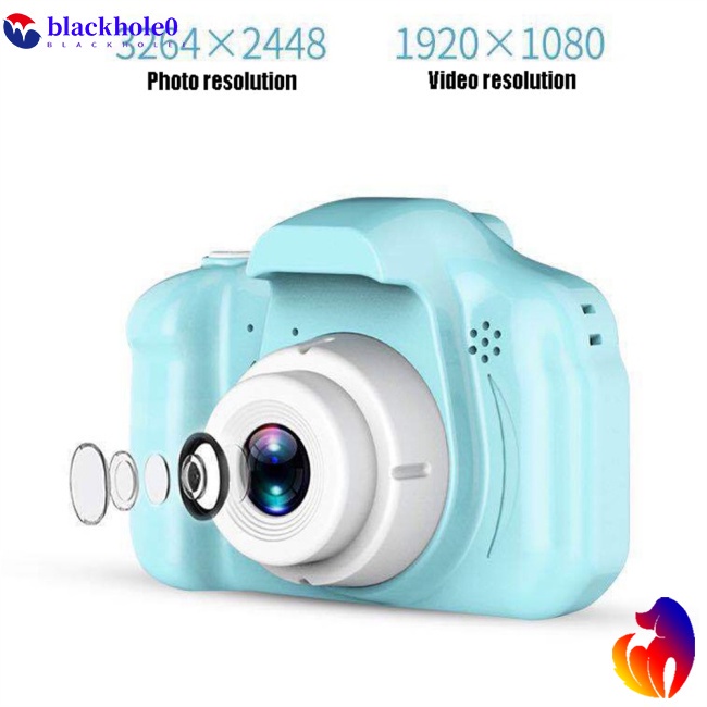 Máy Quay Video Kỹ Thuật Số Mini Thông Minh Màn Hình Hd Có Thể Sạc Lại Cho Bé | BigBuy360 - bigbuy360.vn