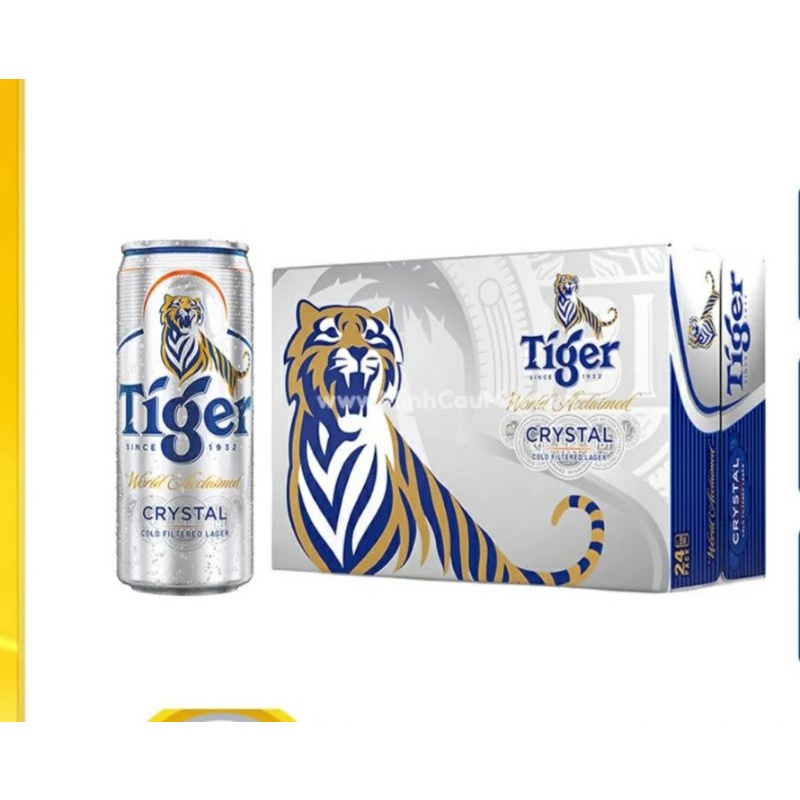 thùng 20 lon bia Tiger 330ml