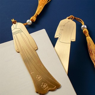 Bookmark đánh dấu trang cổ trang chất liệu đồng cao cấp