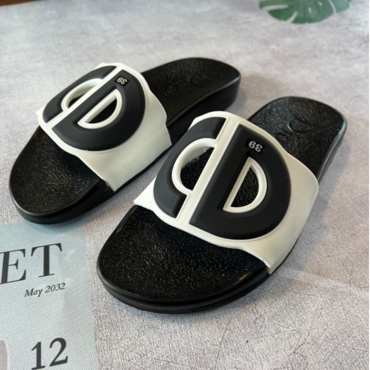 Dép Nam Quai Ngang CD Dập Nổi nguyên liệu cao su thiên nhiên Non trang điểm Nam